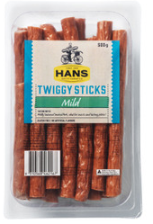 Hans Mild Twiggy Sticks 500g