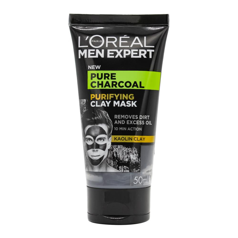 L'oreal Men Expert Purifying Clay Mask Pure Charcoal 50ml