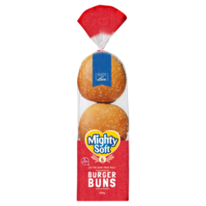 Mighty Soft Hamburger Roll 6pk