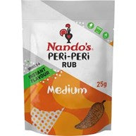 Nandos Peri Peri Spice Rub Medium 25g