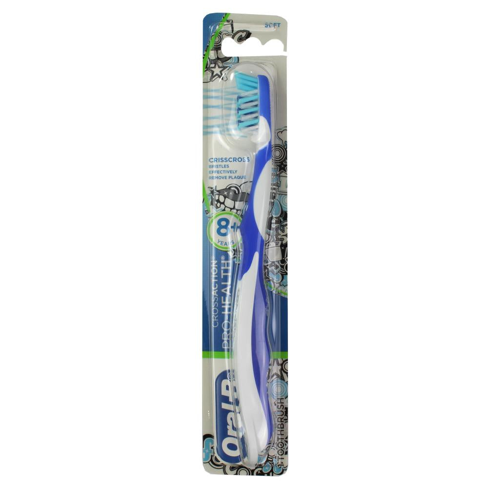 Oral B Toothbrush Pro Health Cross Action Soft 8 Years+
