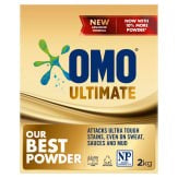 OMO Laundry Powder Front & Top loader Ultimate 2kg