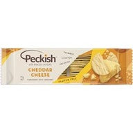 Peckish Thins Rice Crackers Cheddar Cheese 90g