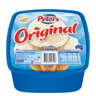 Peters Original Vanilla Ice Cream 4L