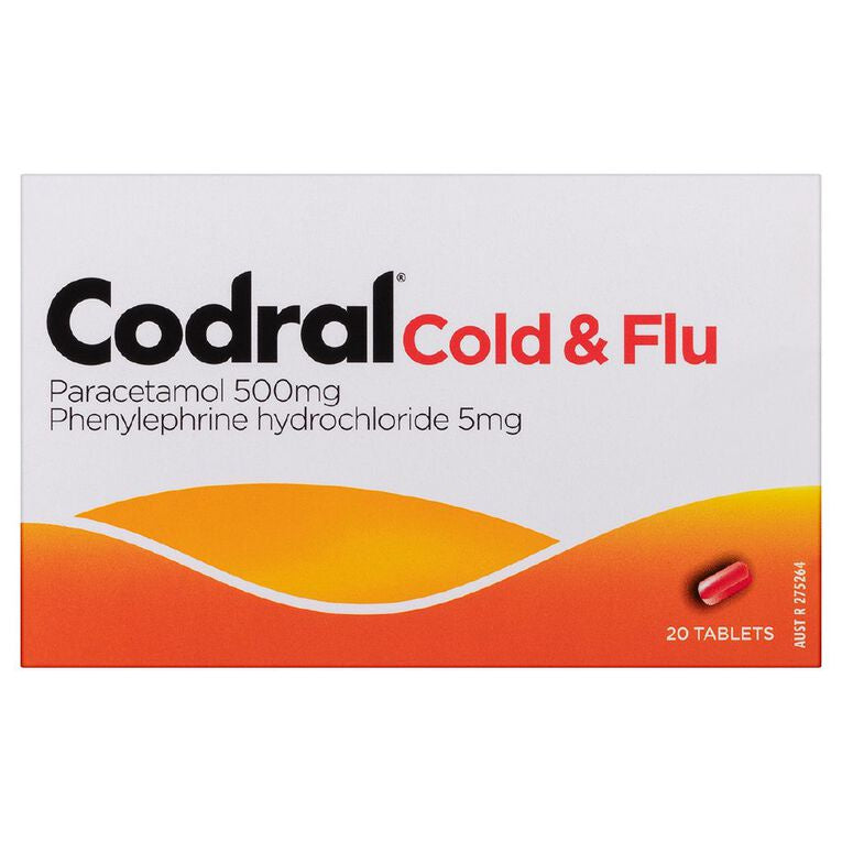 Codral Cold & Flu Tablets 20pk