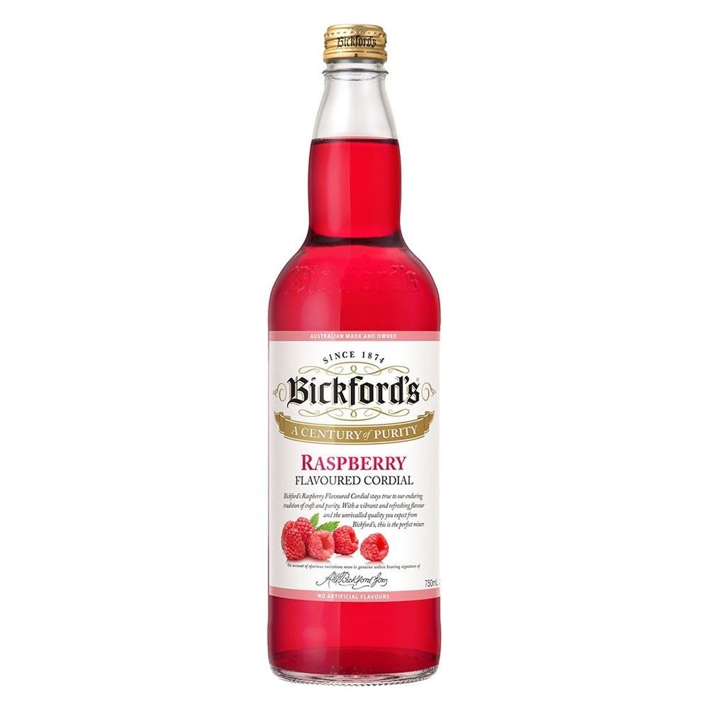 Bickfords Raspberry Cordial Bottle 750ml