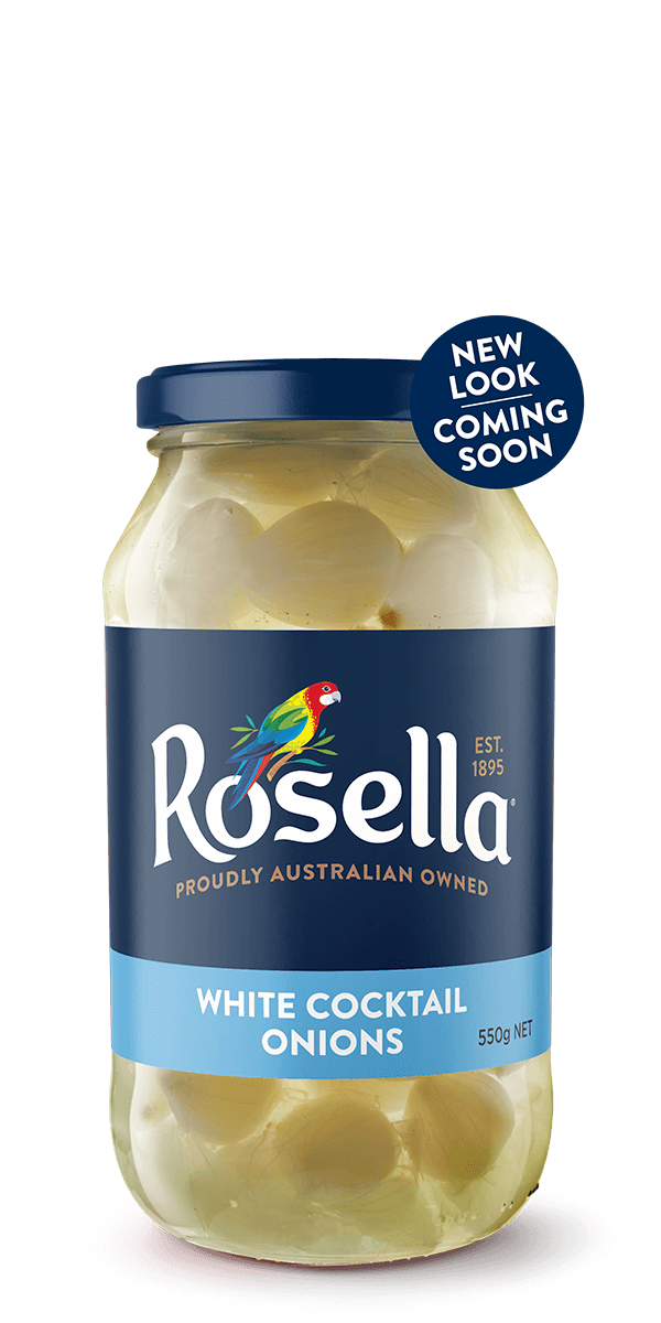 Rosella White Cocktail Onions 550g