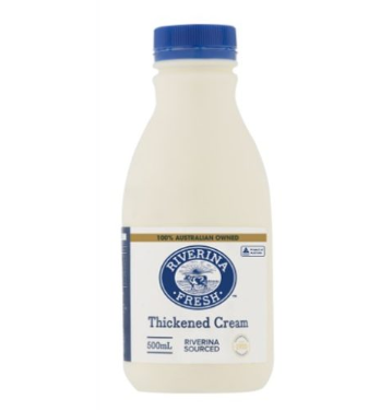 Riverina Fresh Thickened Cream 500mL