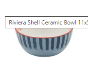 Shell Ceramic Bowl