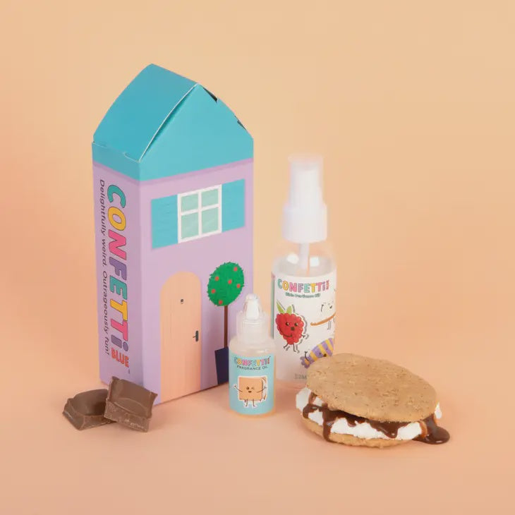 Smores Perfume Fragrance Oil and Perfume Bottle