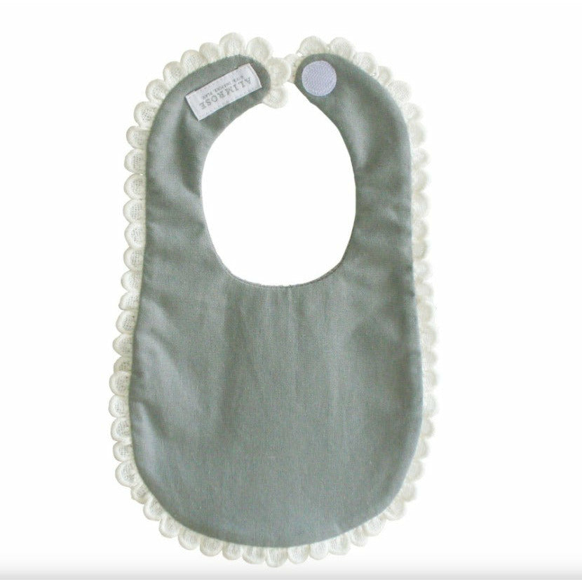 Sophie Bib Grey Linen