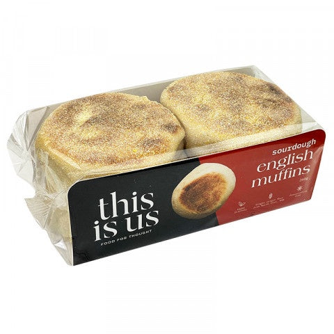 This Is Us Sour Dough English Muffins 260g 4pk