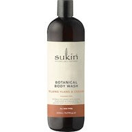 Sukin Botanical Body Wash Ylang Ylang & Cedar 500ml