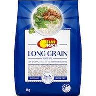 Sunrice Premium White Long Grain Rice 1kg