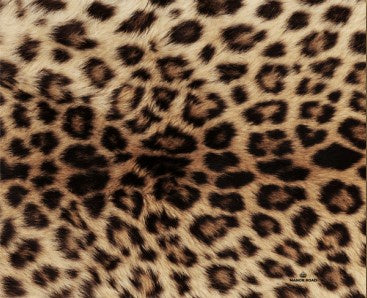 The Leopard Paper Placemat Pad - 30 sheets