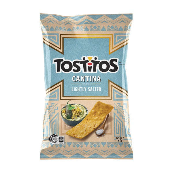 Tostitos Tortilla Corn Chips Lightly Salted 175g