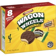 Arnott's Wagon Wheels Chocolate Biscuits 8Pk