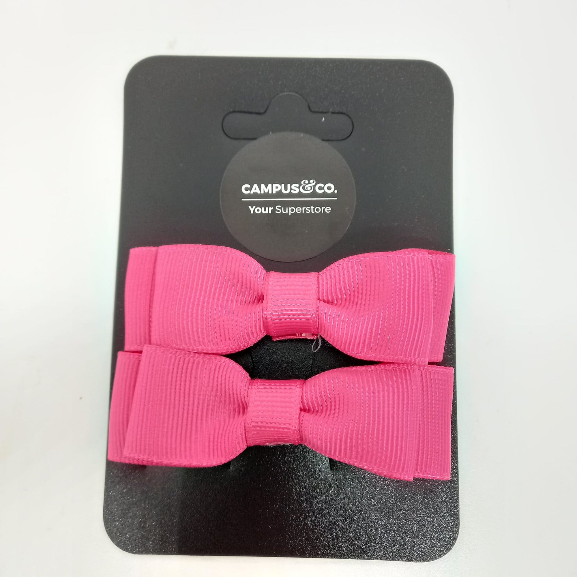 Little Lizzie Bow Hot Pink