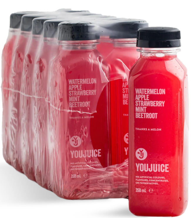 Youjuice Thanks A Melon Watermelon, Apple, Strawberry, Mint, Beetroot 350ml