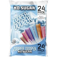 Zooper Dooper No Sugar 24 x 70ml