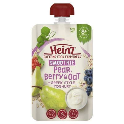 Heinz Berry-nice Pear, Berry & Oat Smoothie 120g