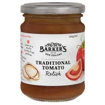 Barkers Relish Traditional Tomato 240g