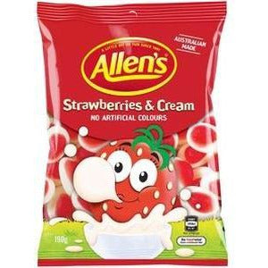 Allen's Strawberry & Cream 190g
