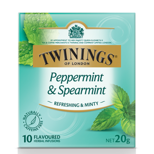 Twinings Peppermint & Spearmint Tea Bags 10pk