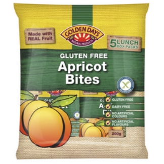 Golden Days Apricot Bites 5pk 200g