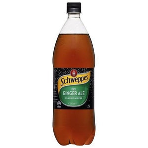 Schweppes Dry Ginger Ale Bottle 1.1L