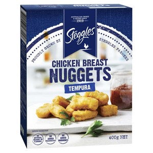 Steggles Tempura Chicken Breast Nuggets 400g
