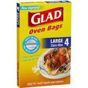Glad Oven Bag Large 35cm x 48cm 4pk