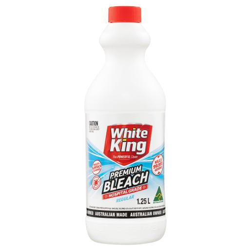 White King Premium Bleach Regular 1.25L