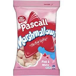 Pascall Marshmallows Pink & White 280g