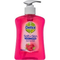 Dettol Soft On Skin Liquid Hand Wash Raspberry 250ml