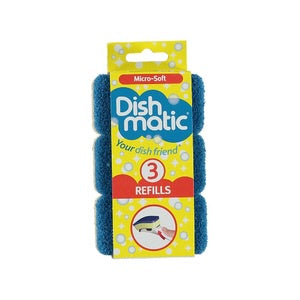 Dishmatic Refill Micro-Soft 3pk