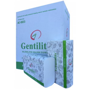 Gentility Slimline Hand Towel 200 sheets 20 pks/Ctn AC-0023