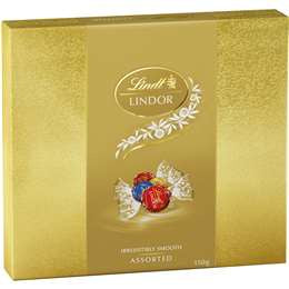 Lindt Chocolate Balls Assorted Box 150g