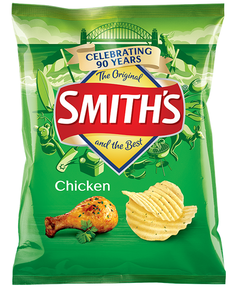 Smith's Crinkle Cut Chicken Chips 170g