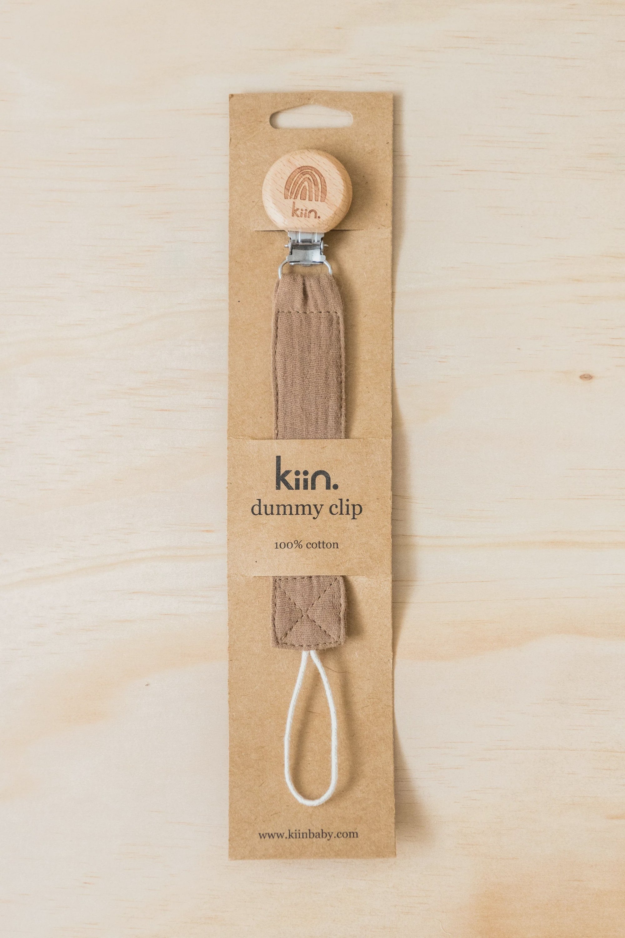 Cotton Dummy Clip Mocha