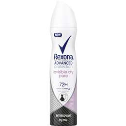 Rexona Women's Advanced Protection Invisible Dry Pure Antiperspirant 127g