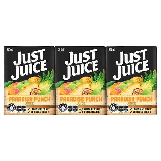 Just Juice Paradise Punch Juice 6 x 200ml