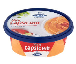 Chris' Homestyle Spicy Capsicum Dip 200g