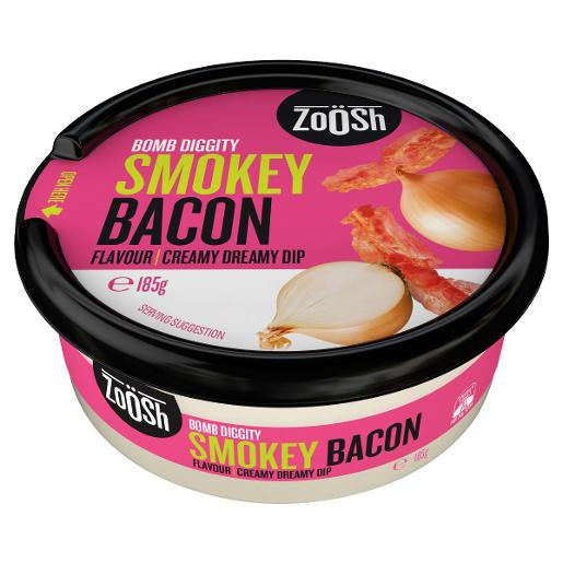 Zoosh Smokey Bacon Dip 185g