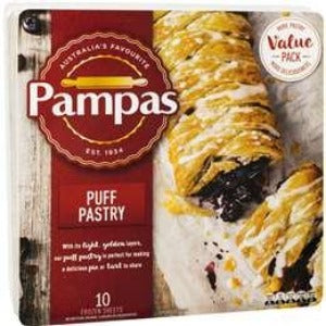 Pampas Ready Roll Puff Pastry 10 sheets