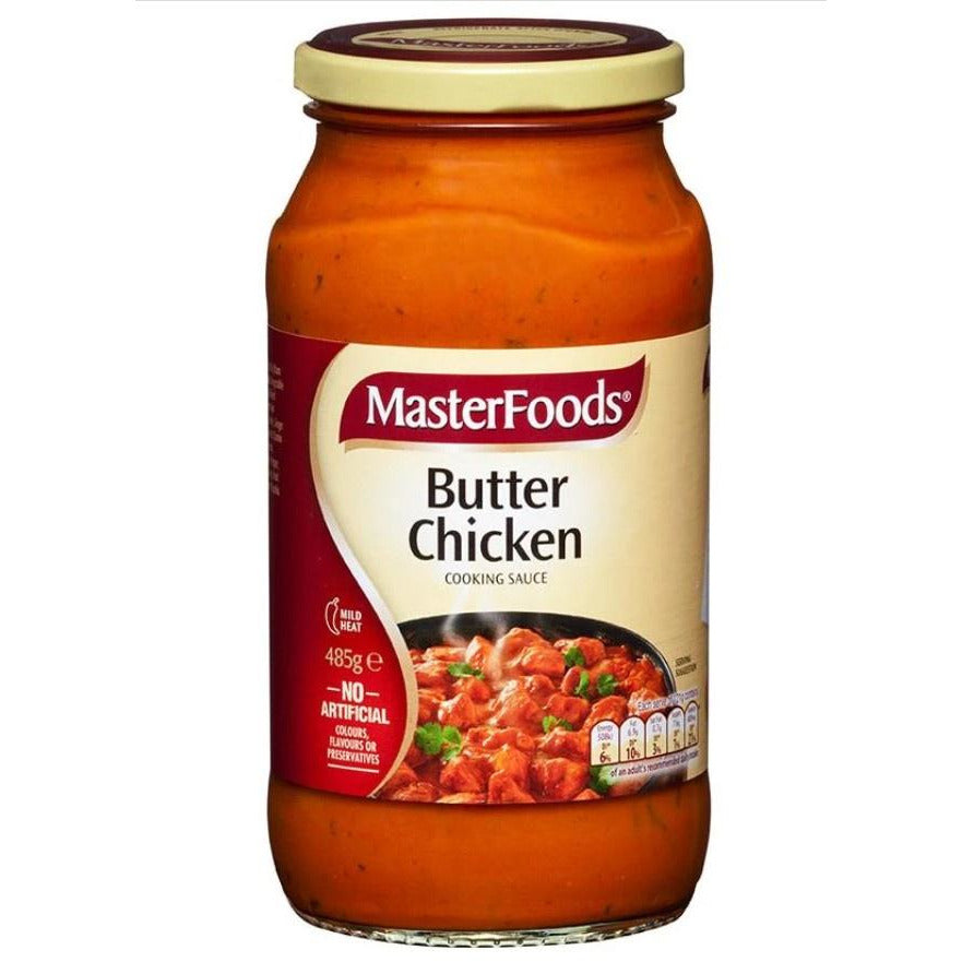 MasterFoods Sauce Simmer Butter Chicken 485g