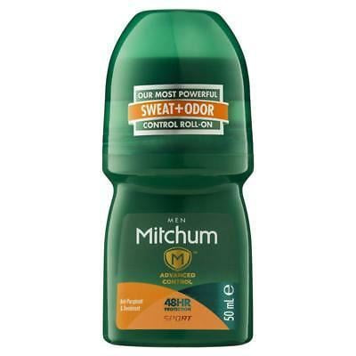 Mitchum Mens Roll On Sport Antiperspirant & Deodorant 50ml