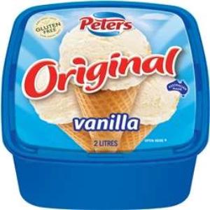 Peter's Ice Cream Original Vanilla 2L