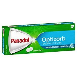 Panadol Optizorb Tablets 20pk