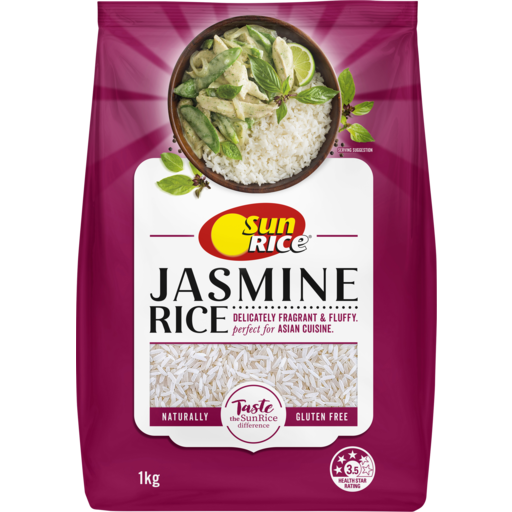 Sun Rice Jasmine Rice GF1kg